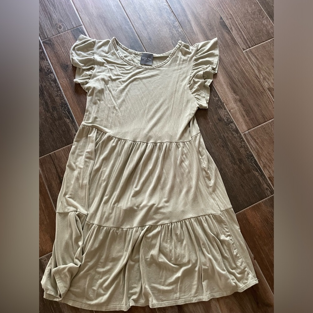 Olivia Rae New York Pastel Green Baby Doll Dress